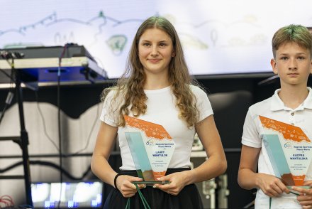 Laura Wantulok z nagrodą